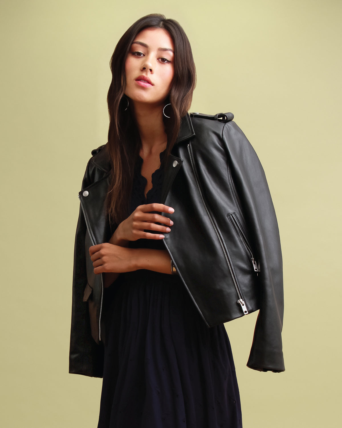 Just Friends Leather Jacket