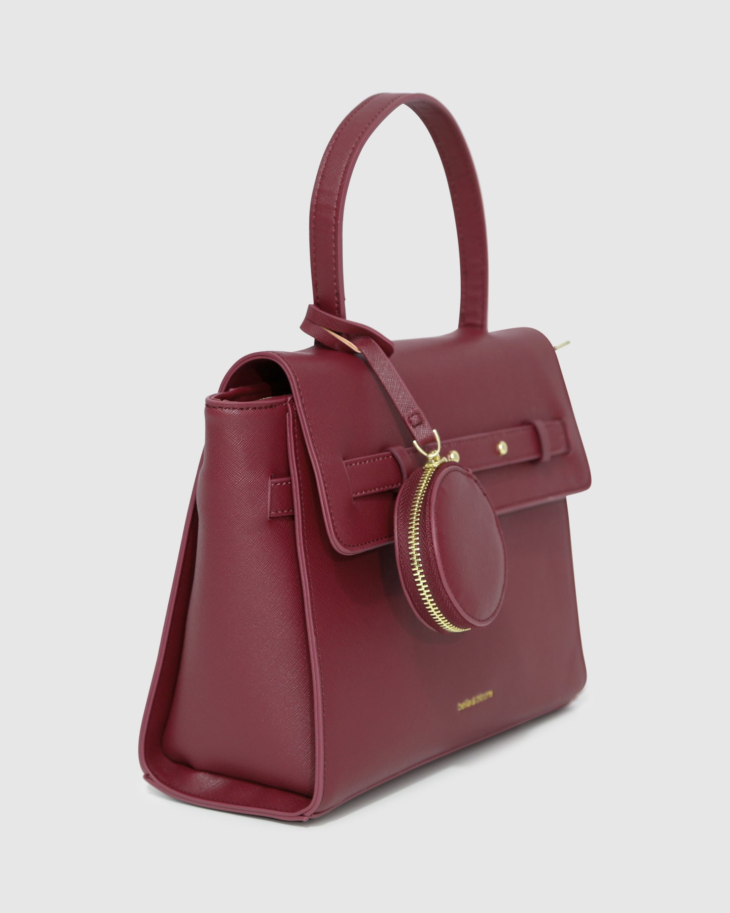 Duchess PU Bag - Burgundy