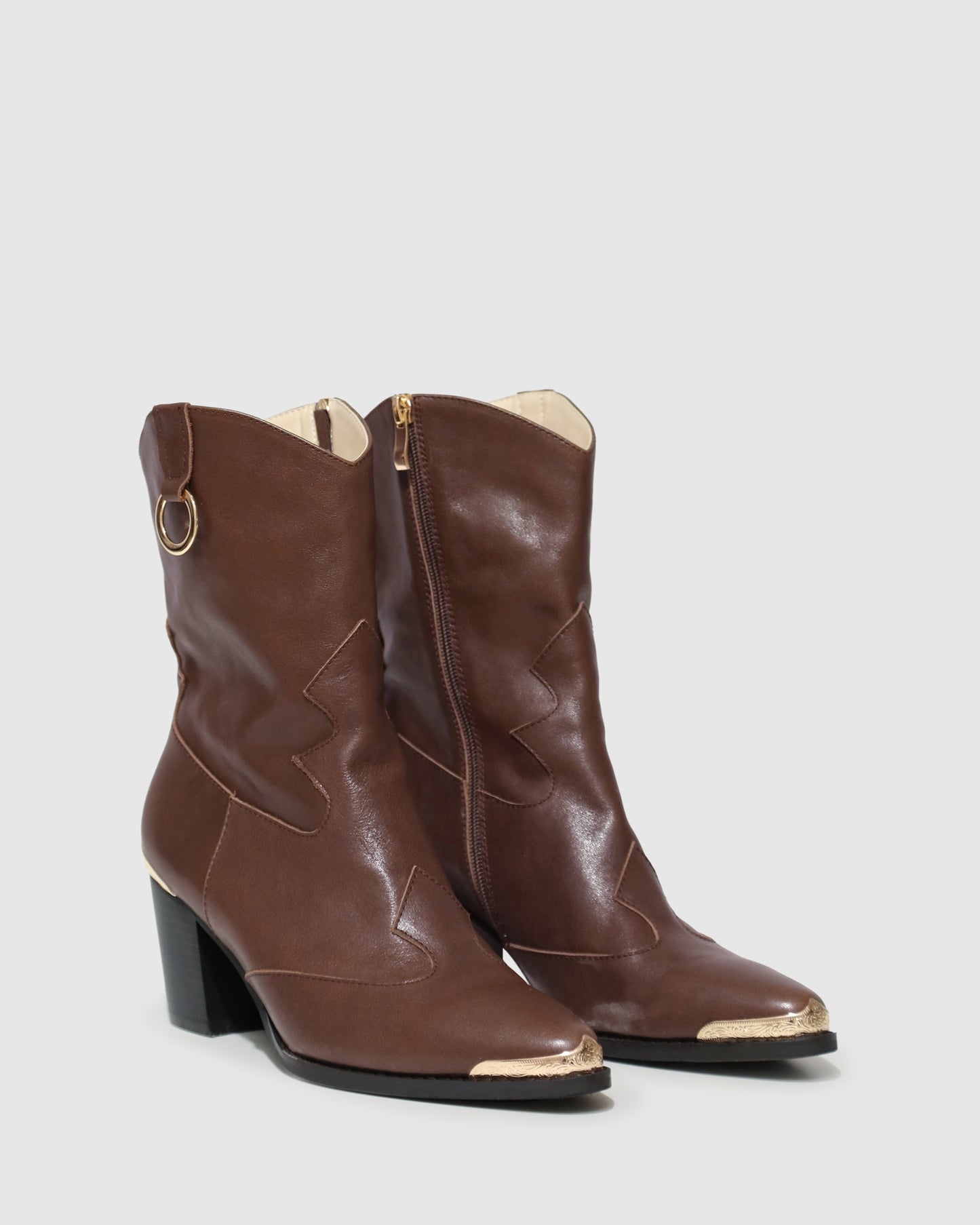 Dallas Western Boot - Chocolate