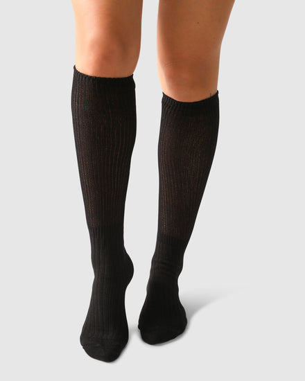 End Game Solid Tube Socks - Black