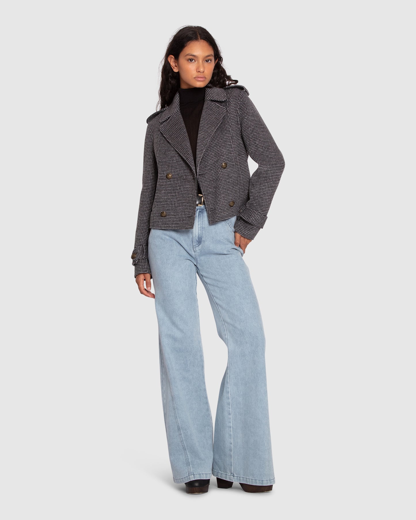 Firecracker Flare Jeans - Stonewash