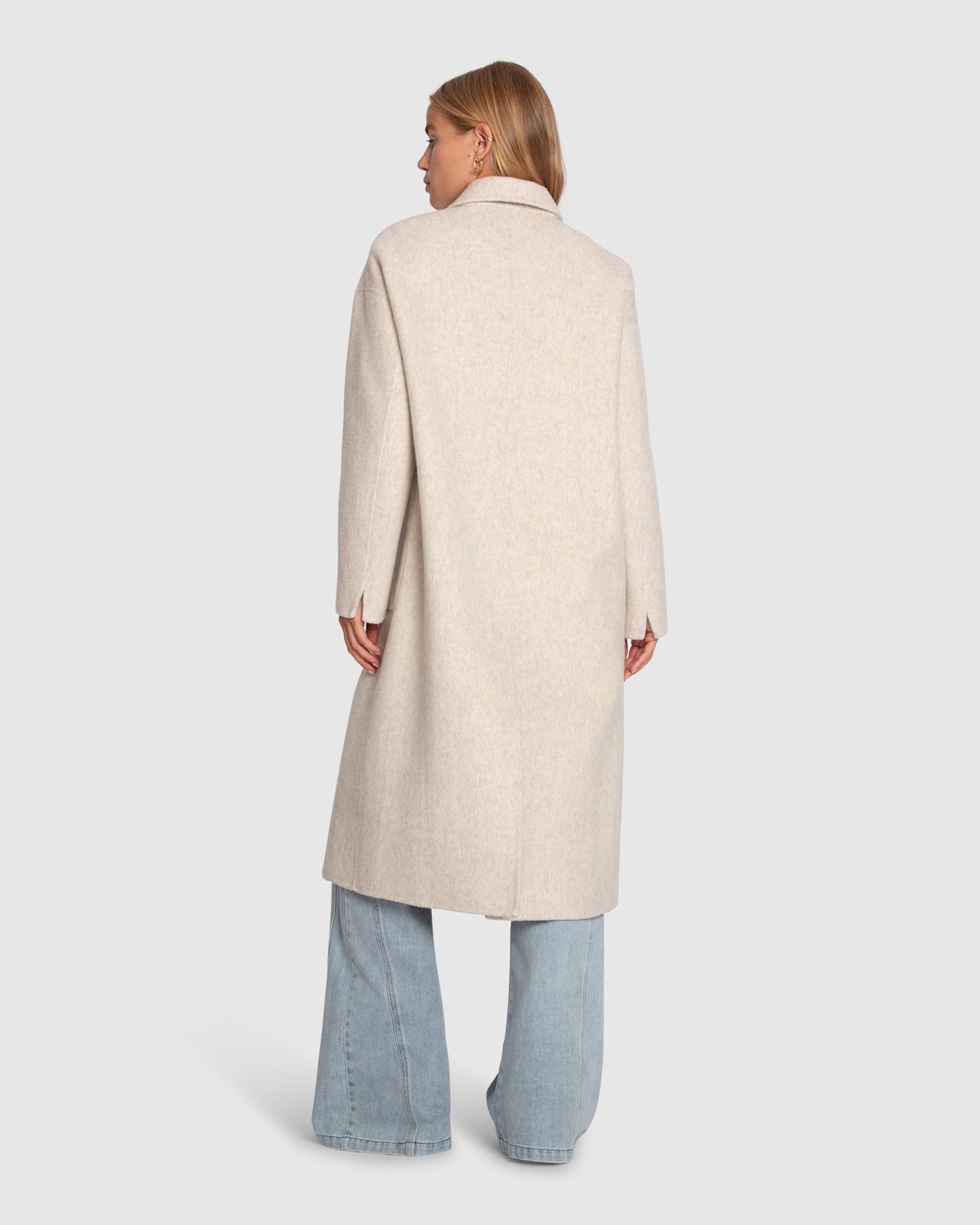 Free Love Coat - Oat Marle