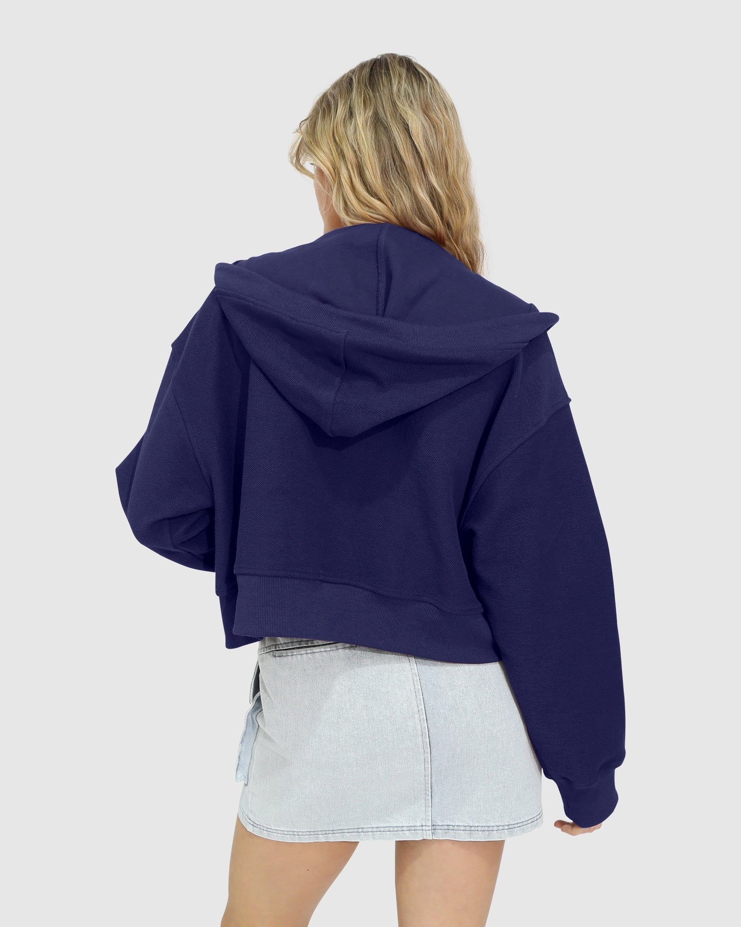 Fireside Hooded Utility Jacket - Navy
