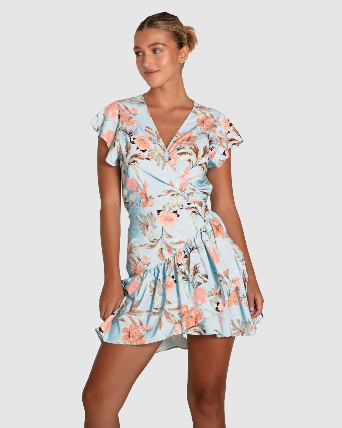 just cavalli mini dress JUSTCAVALLI Print Mini Dress