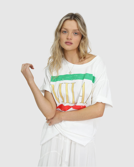 I Love Milan Oversized T-Shirt - White