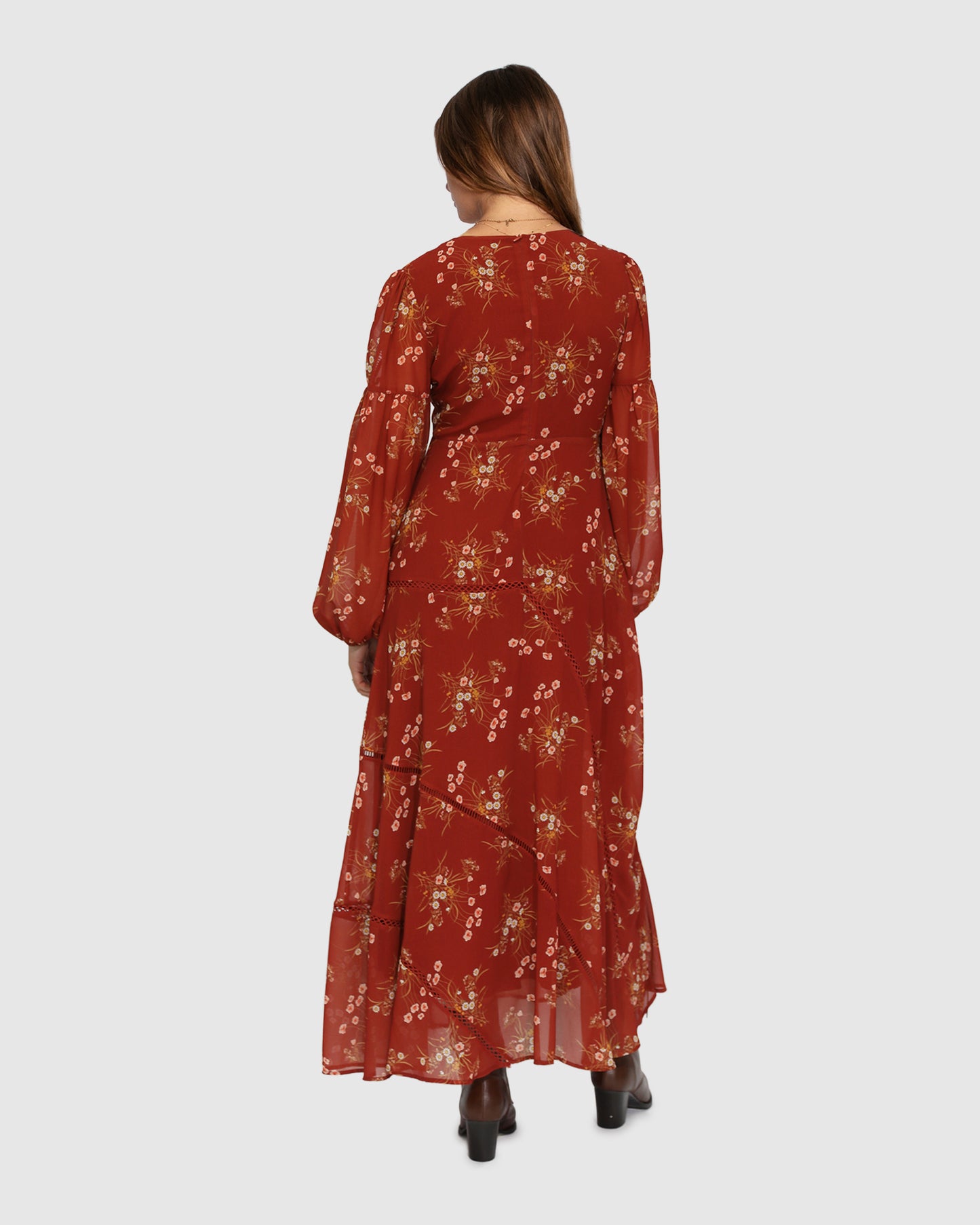 In your Dreams Maxi Dress - Rust
