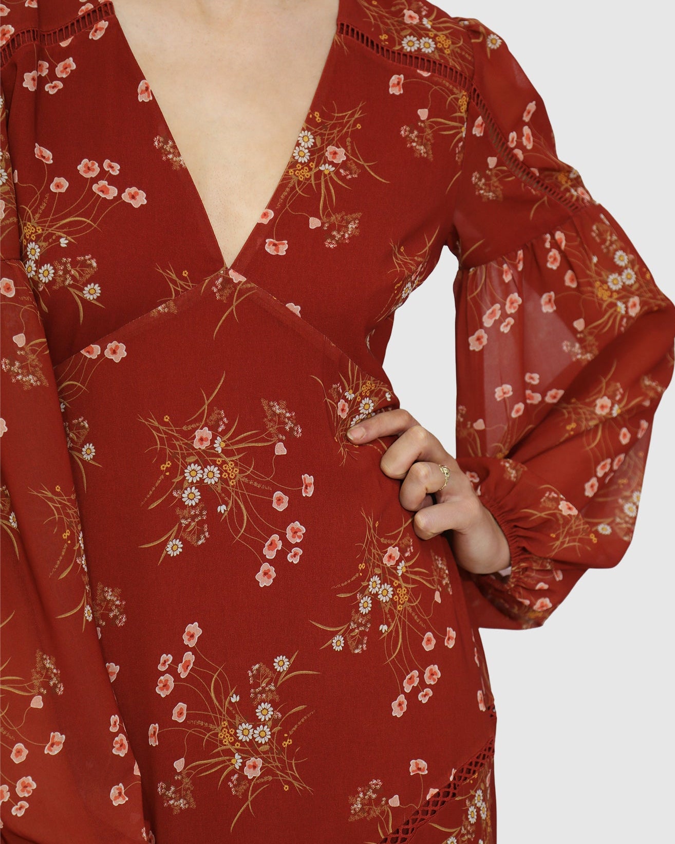 In your Dreams Maxi Dress - Rust