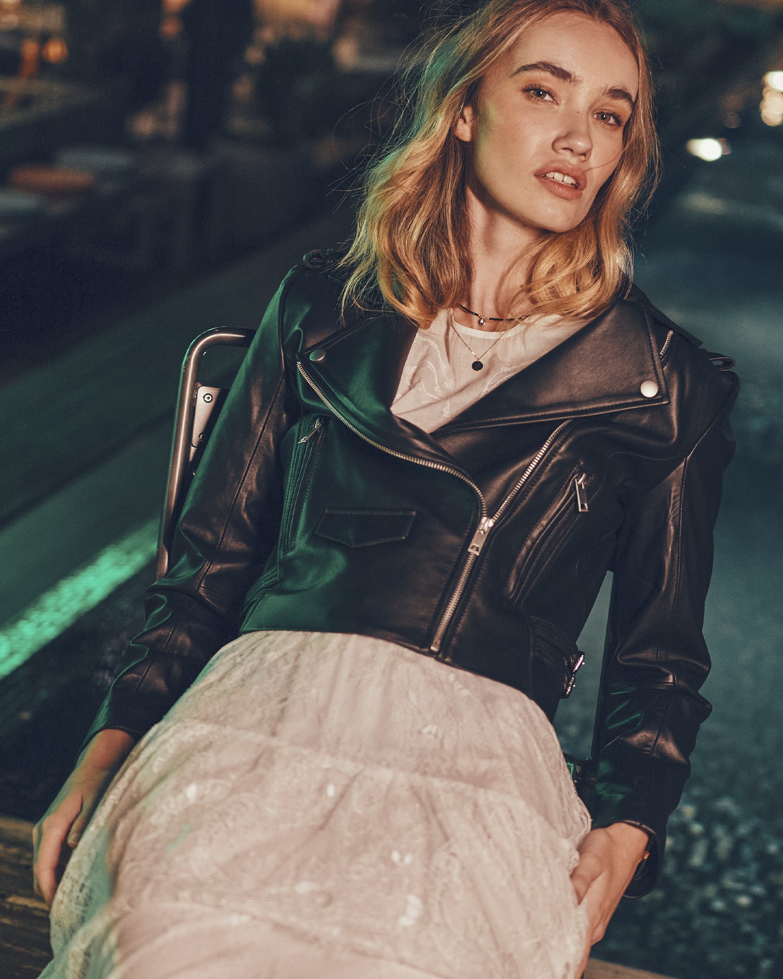 Just Friends Leather Jacket - Black – Belle & Bloom