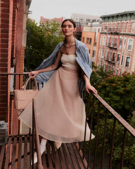 Make My Dreams Ballet Skirt - Dusty Rose