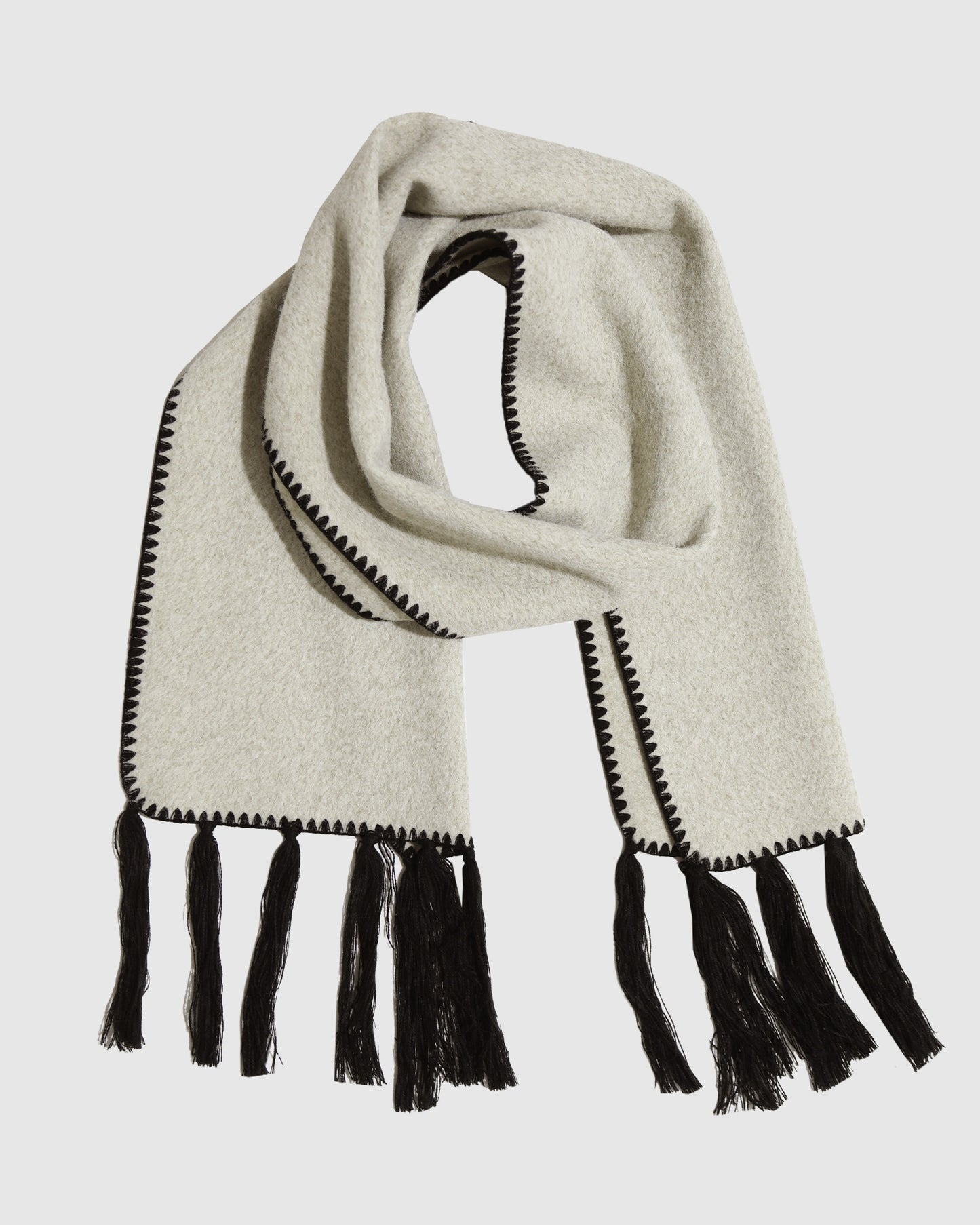 Mountain Side Scarf - Cream