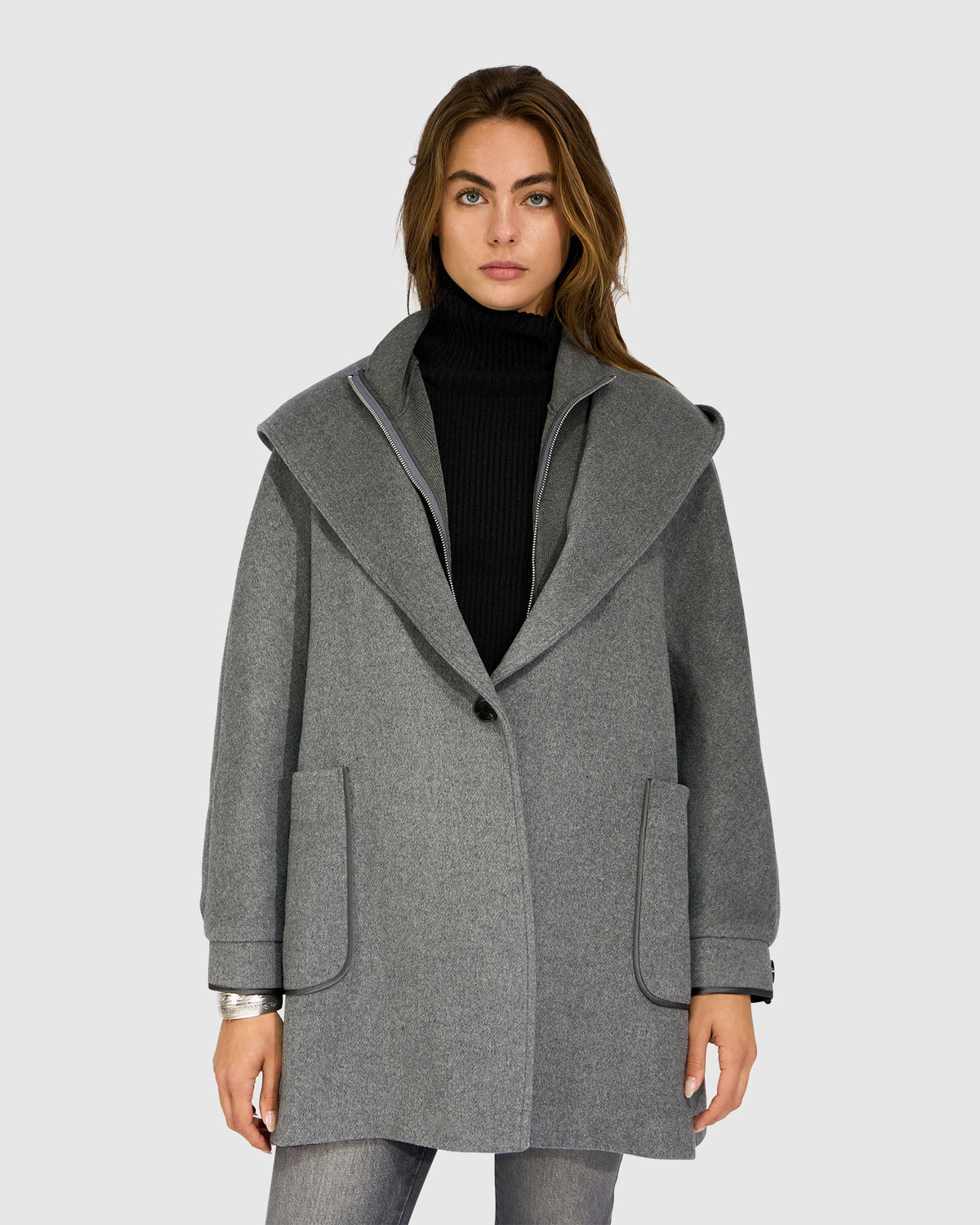 Next To You Coat - Grey
