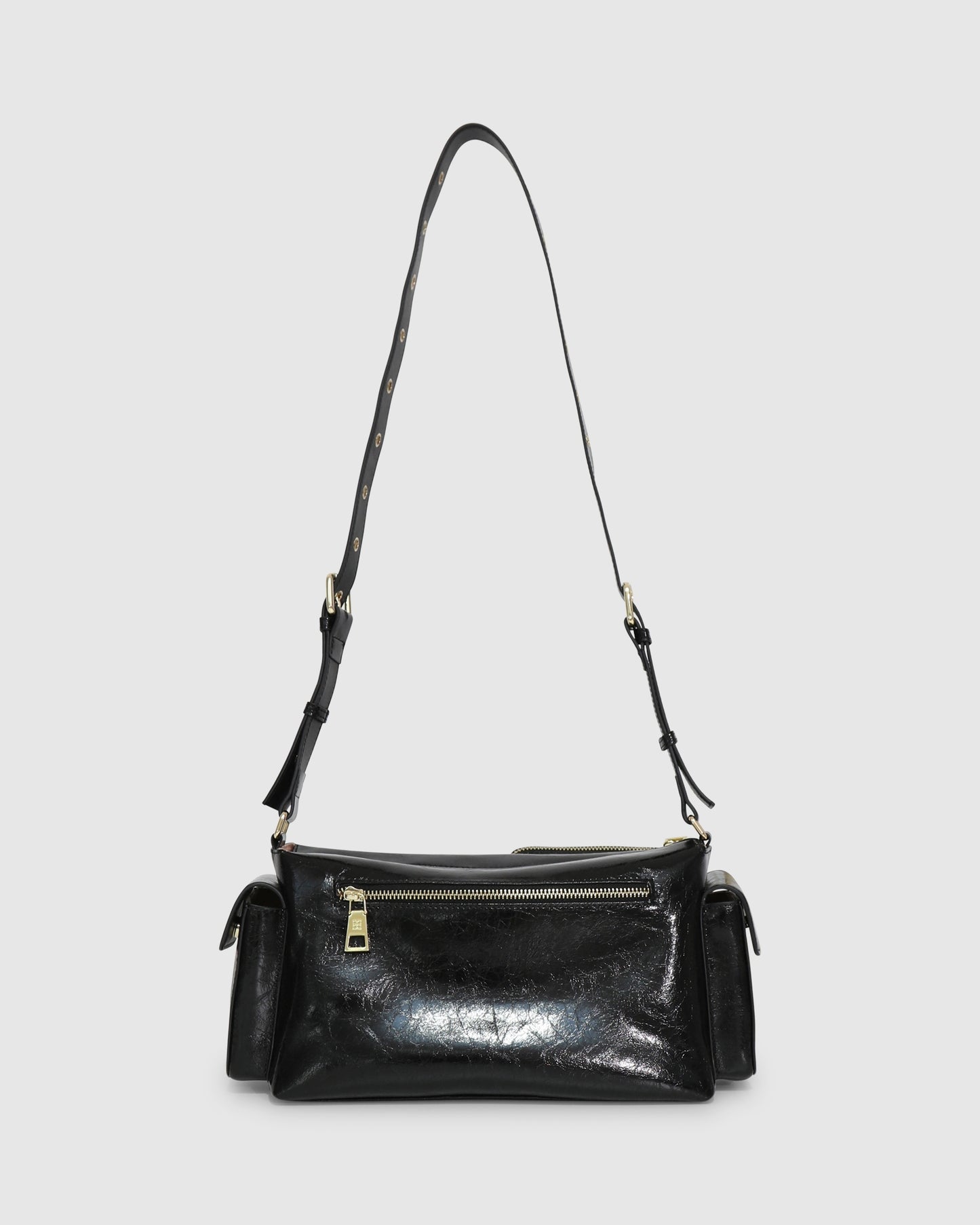 Promises Leather Handbag - Black