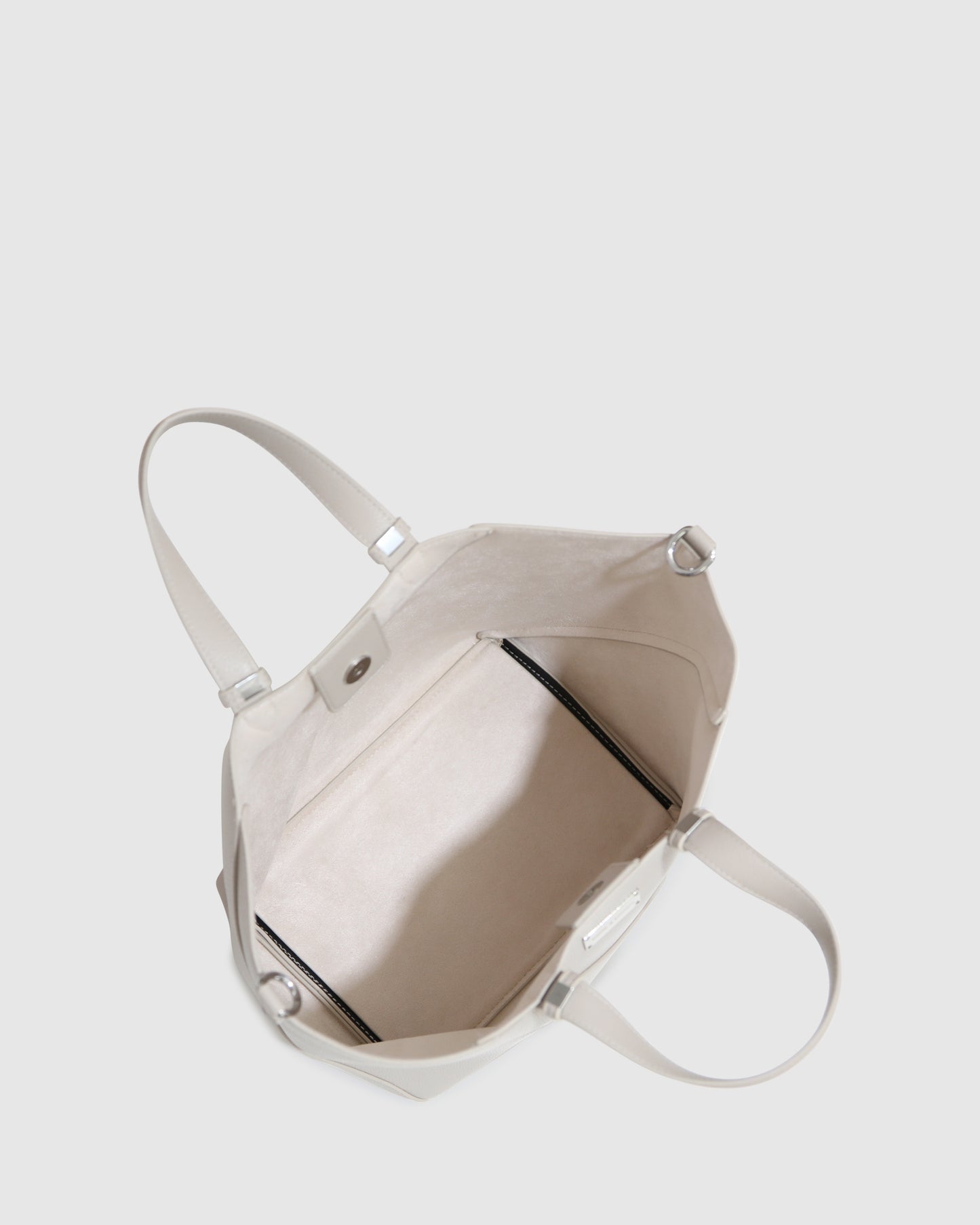 Port Classic PU Bag - Milk Tea