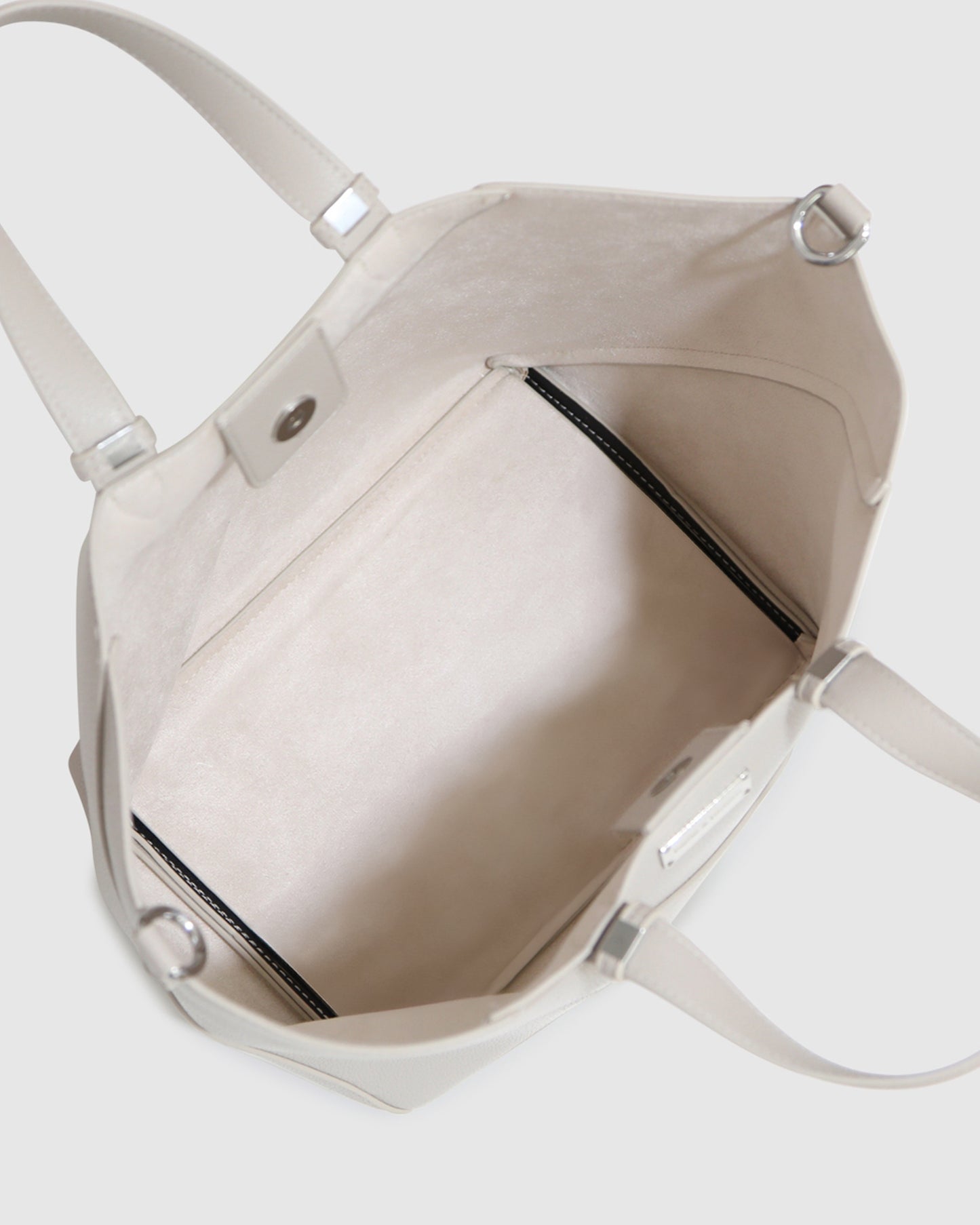 Port Classic PU Bag - Milk Tea