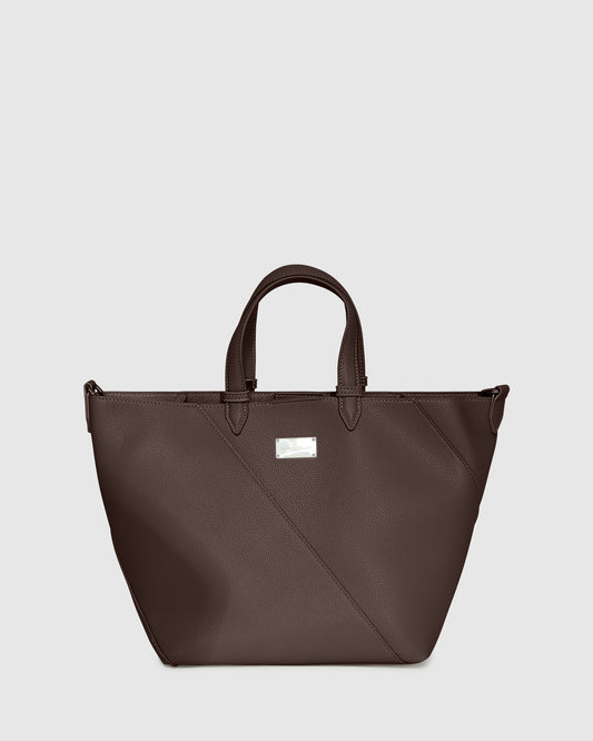 Port Classic PU Bag - Chocolate