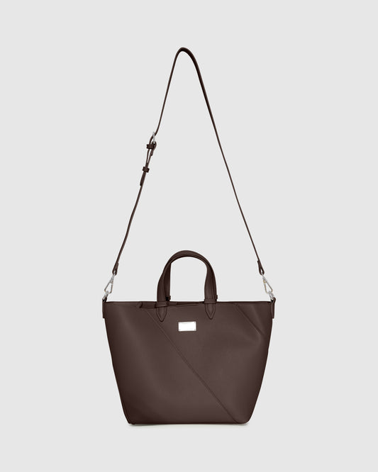 Port Classic PU Bag - Chocolate