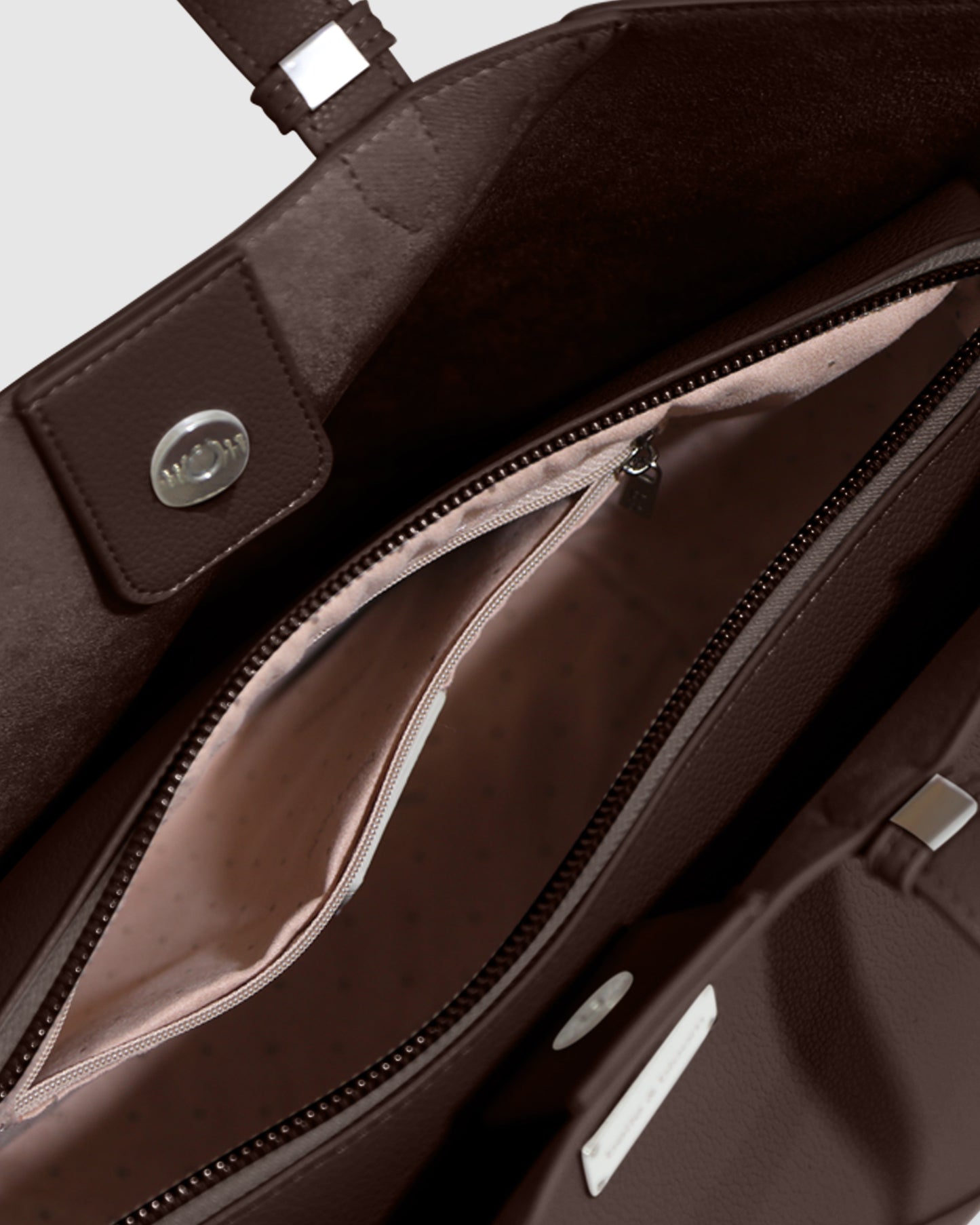 Port Classic PU Bag - Chocolate