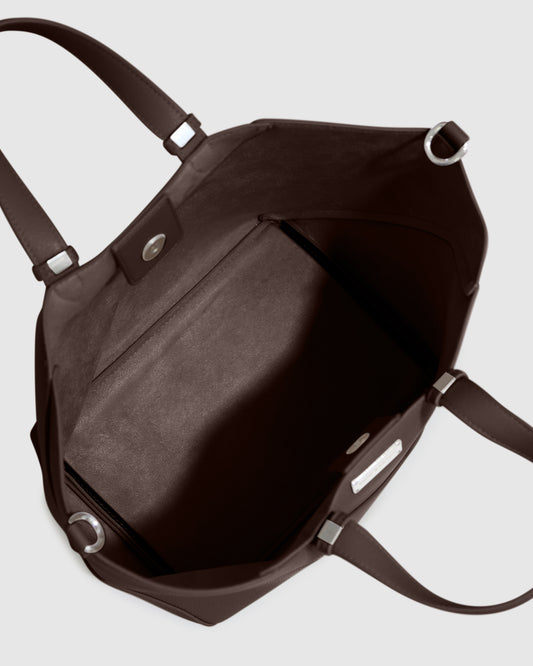 Port Classic PU Bag - Chocolate