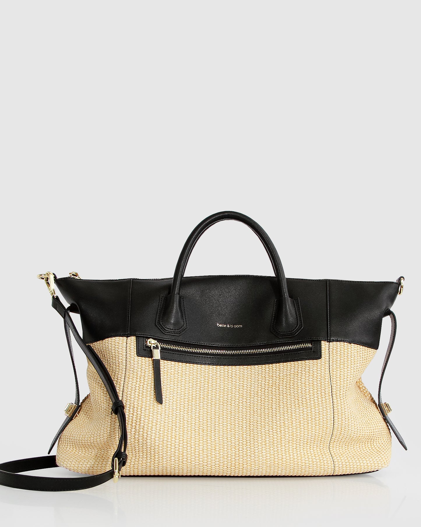 Poem To Nowhere Weekender Bag - Black/Oat