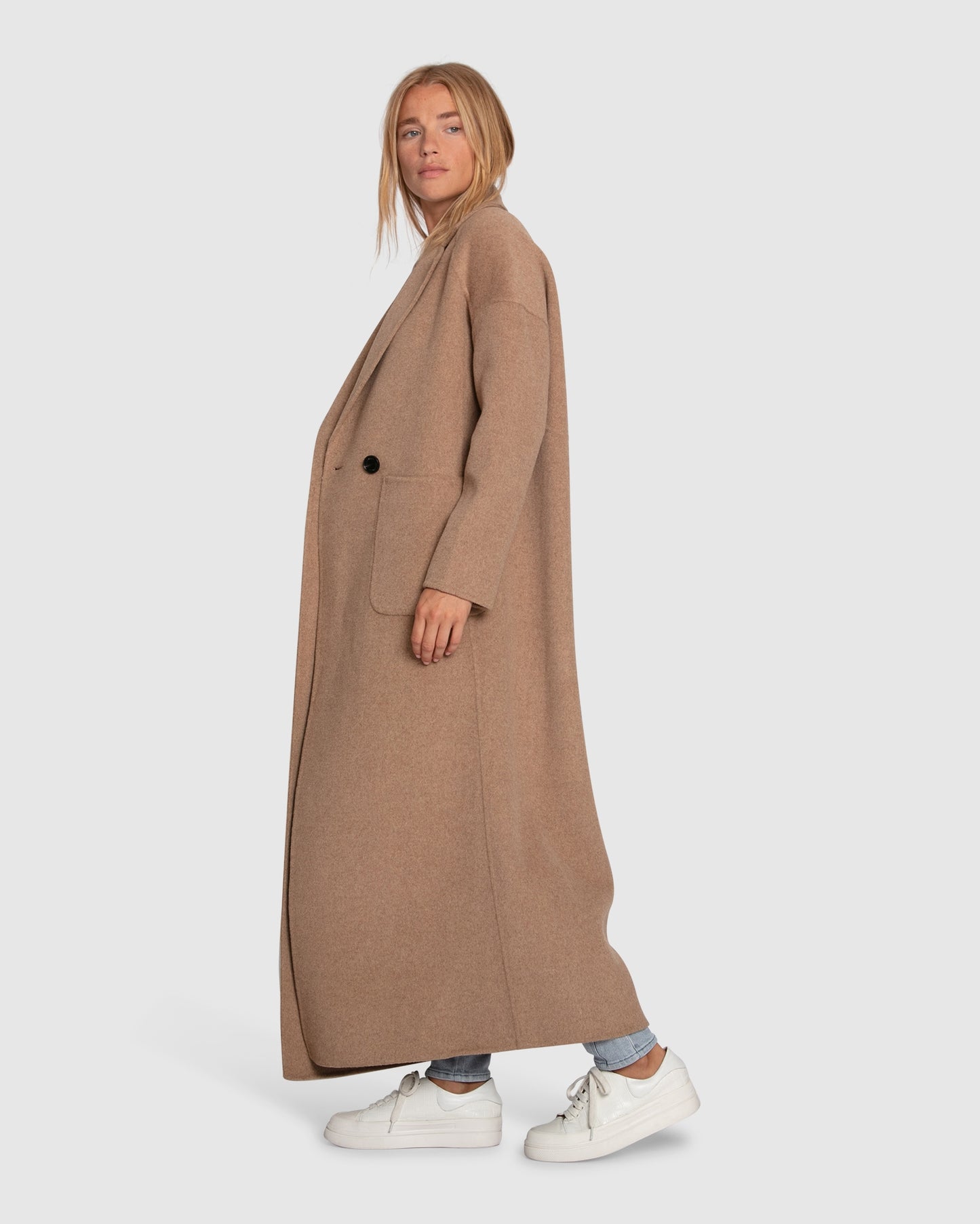 Publisher Maxi Coat - Oat