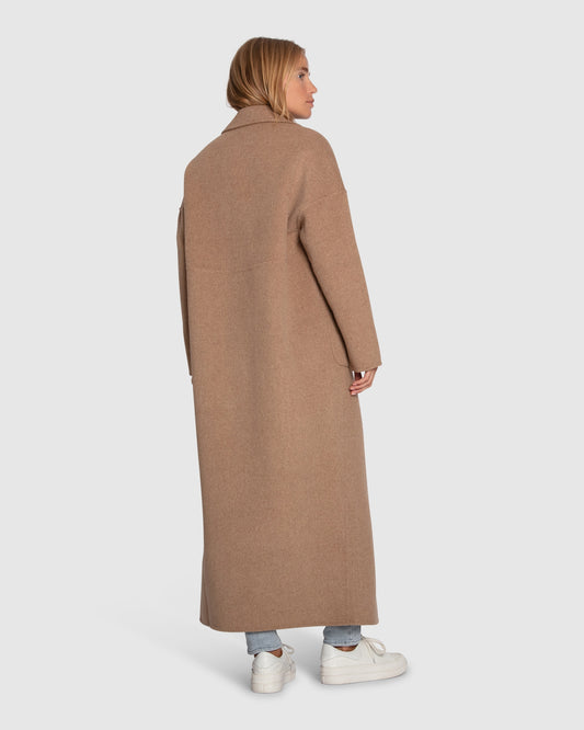 Publisher Maxi Coat - Oat