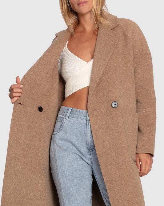 Publisher Maxi Coat - Oat