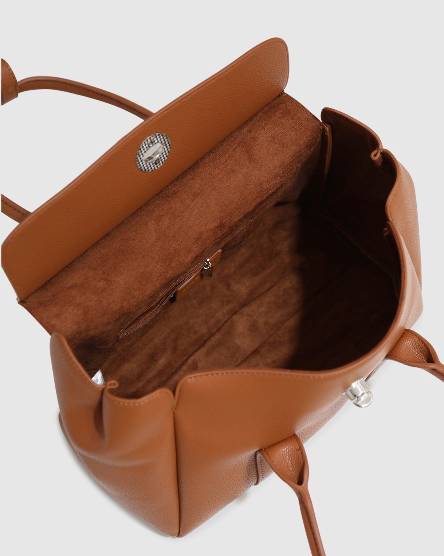 The Regent PU Bag - Tan