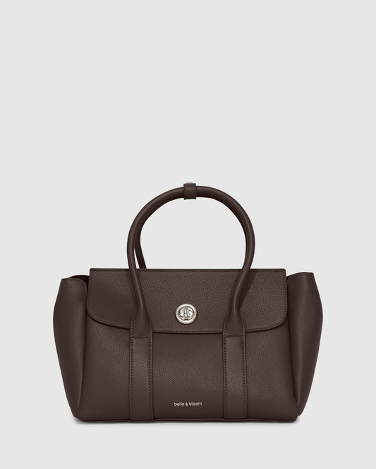 The Regent PU Bag - Chocolate