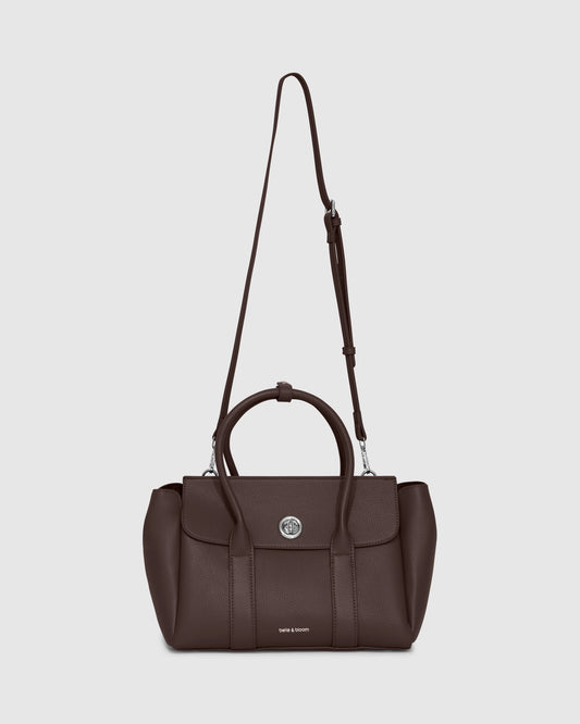 The Regent PU Bag - Chocolate