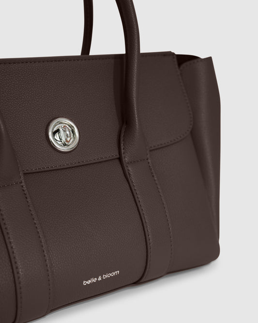 The Regent PU Bag - Chocolate