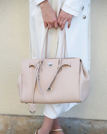 Rude Boy Leather Shoulder Bag - Tan