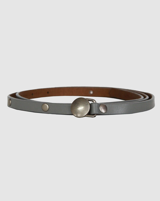 Rock With Me Studded Belt - Grey