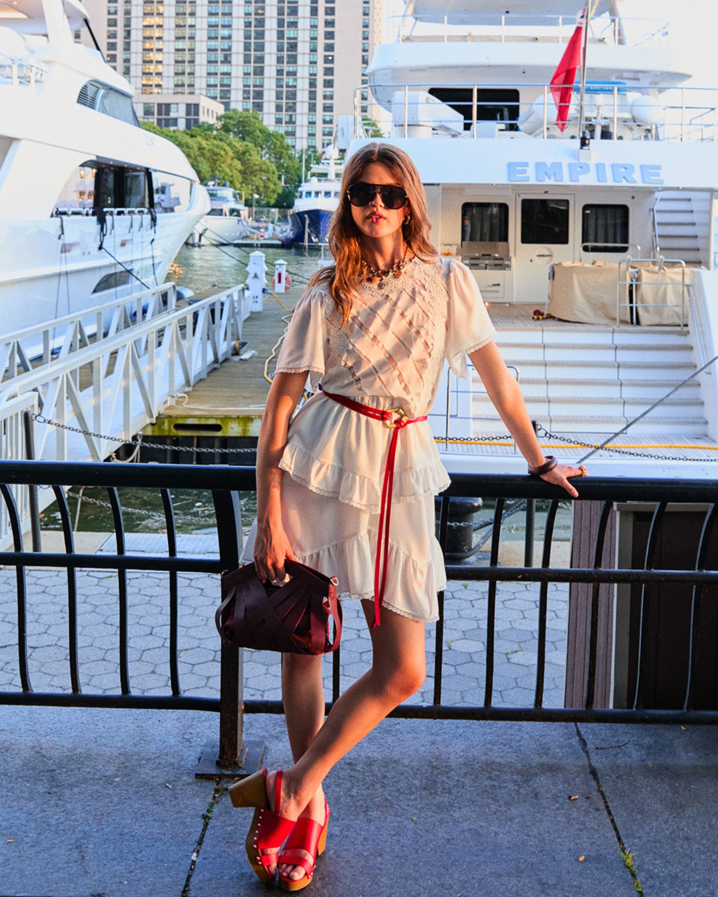 The Softest Spell Ruffle Mini Dress - Off White