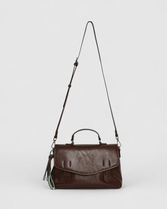 Amara Dust PU Bag - Chocolate