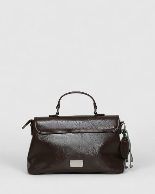 Amara Dust PU Bag - Chocolate