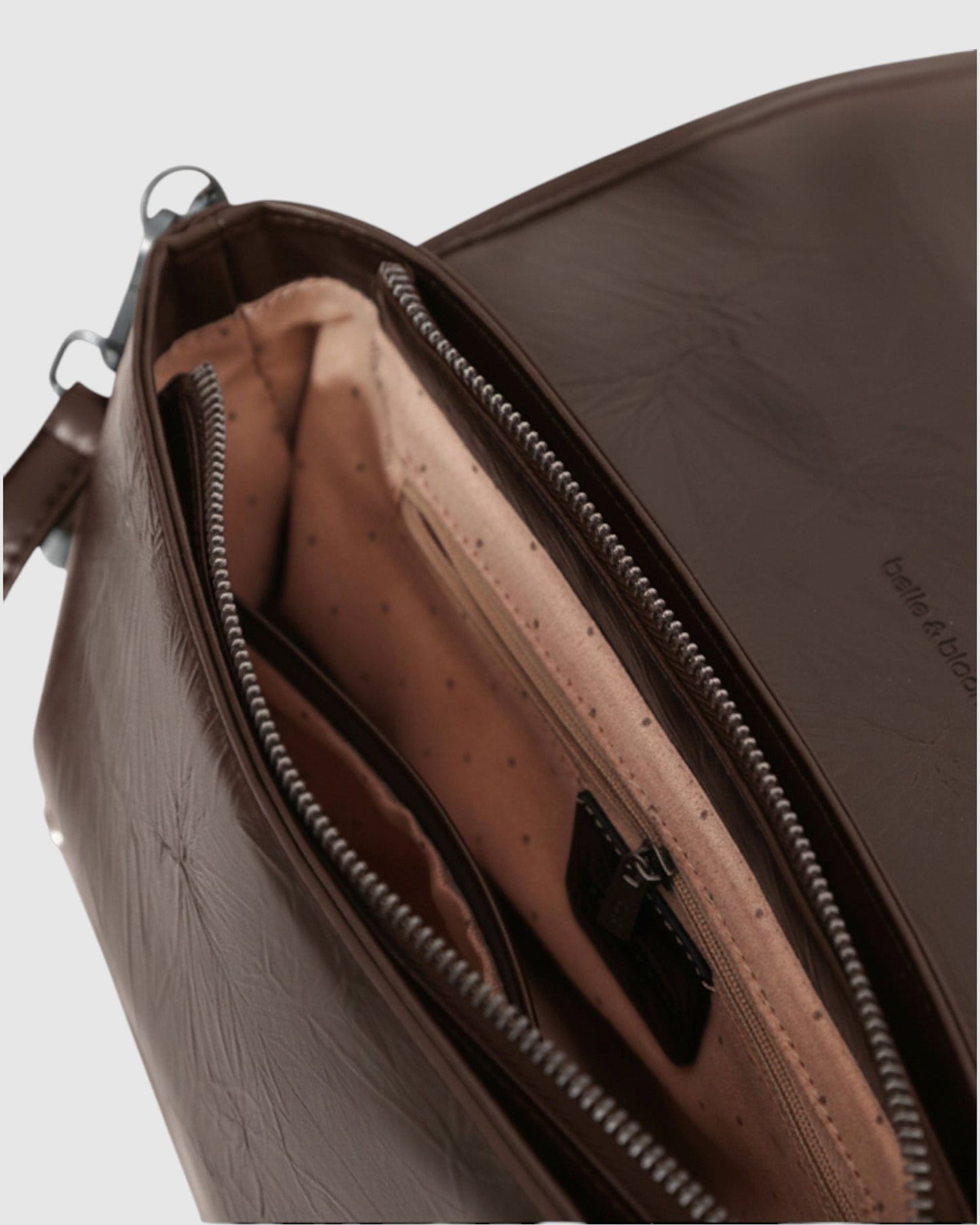 Amara Dust PU Bag - Chocolate