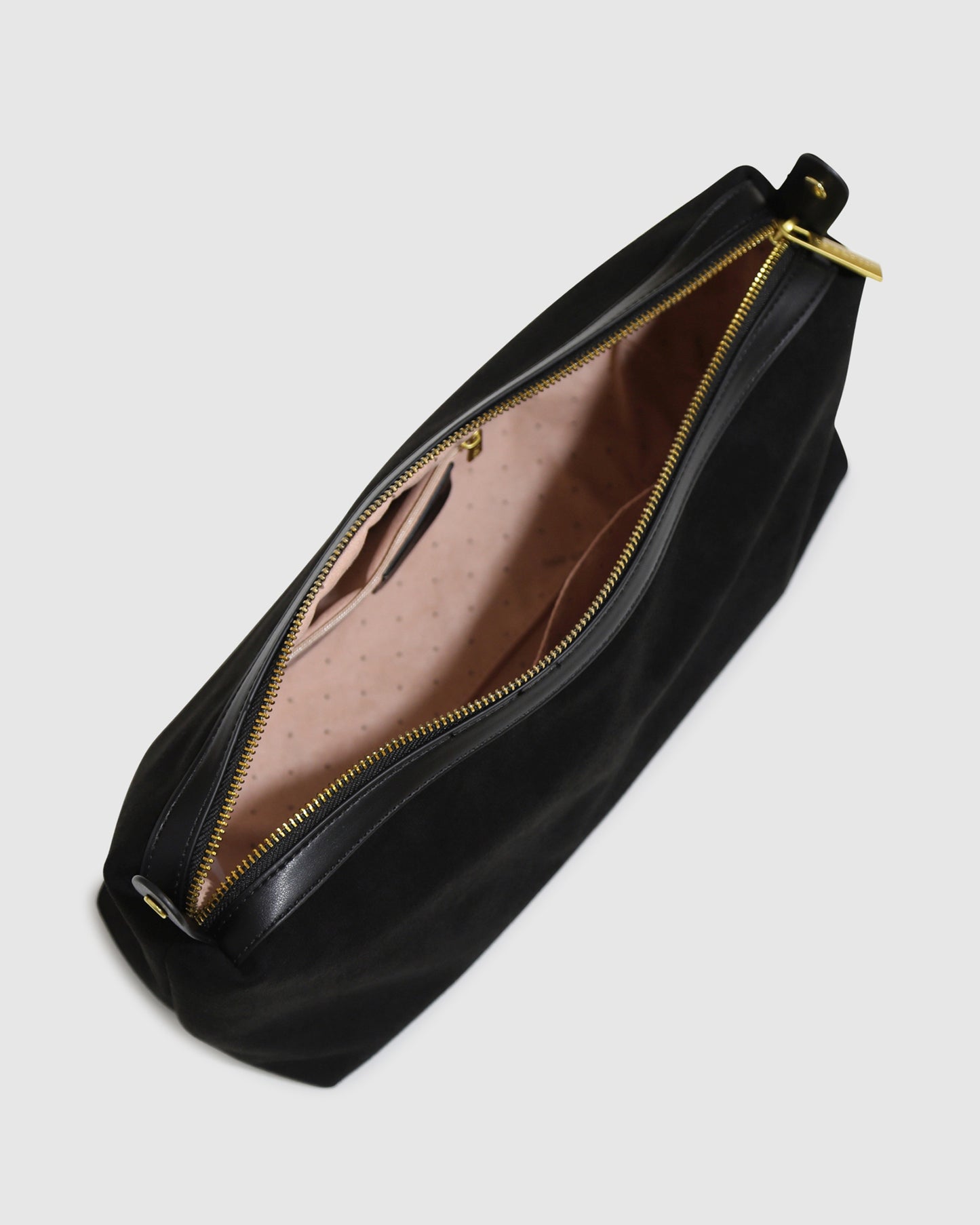 Stream Tote PU Bag - Black