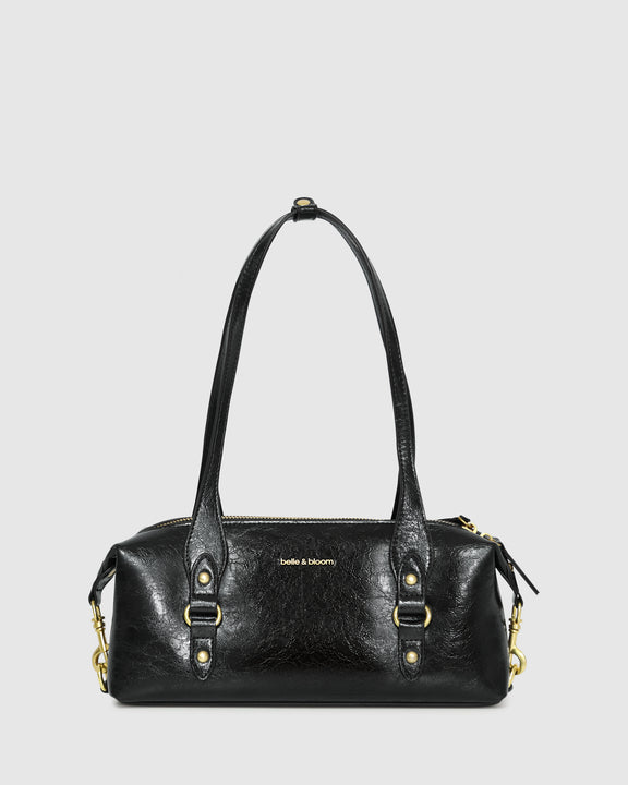 Tide Sling PU Bag - Black
