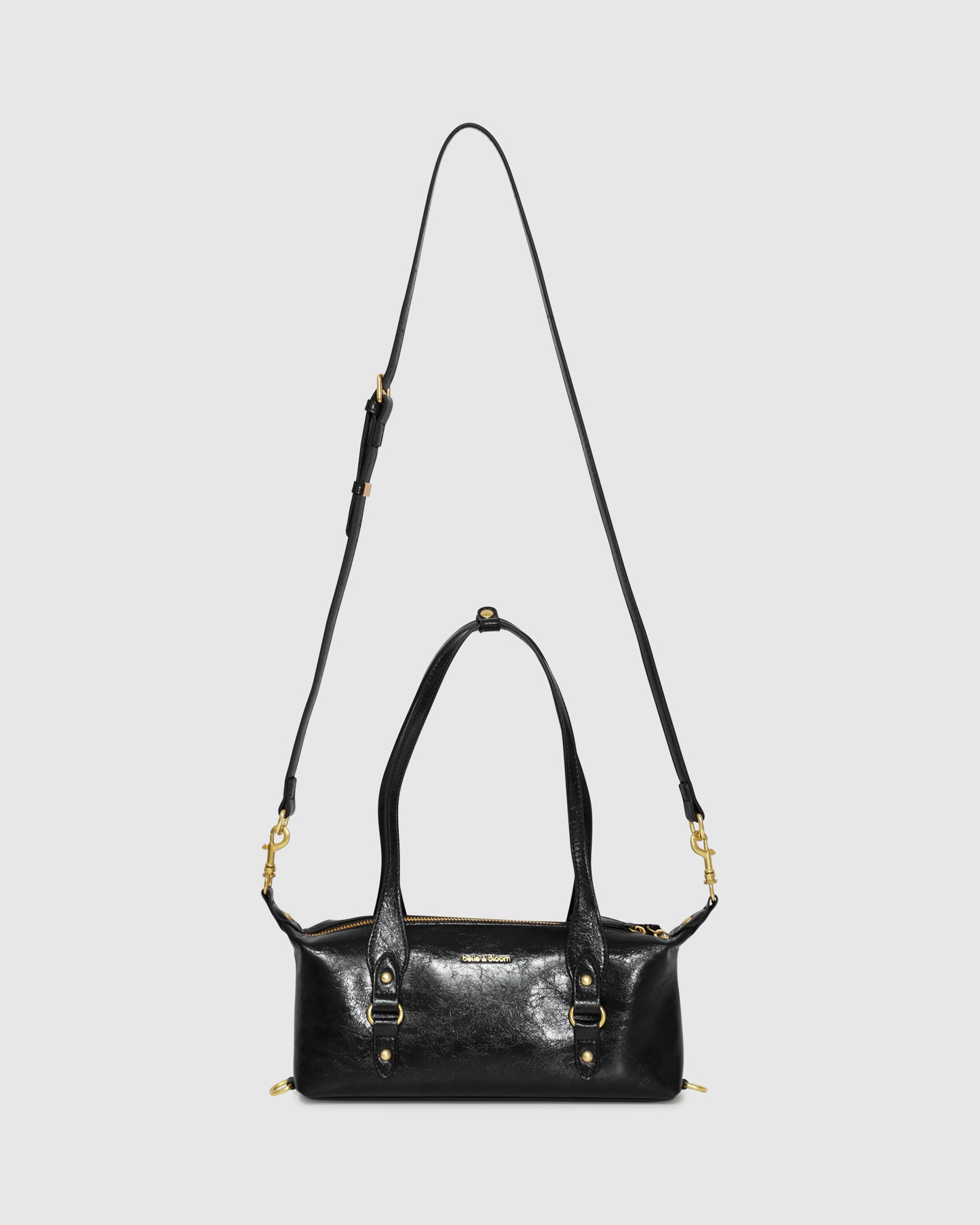 Tide Sling PU Bag - Black