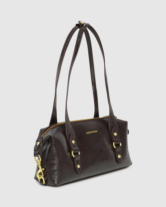 Tide Sling PU Bag - Chocolate