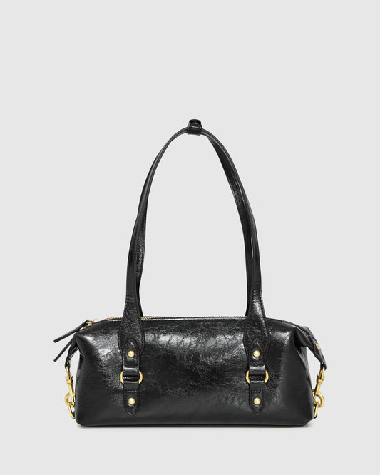 Tide Sling PU Bag - Black