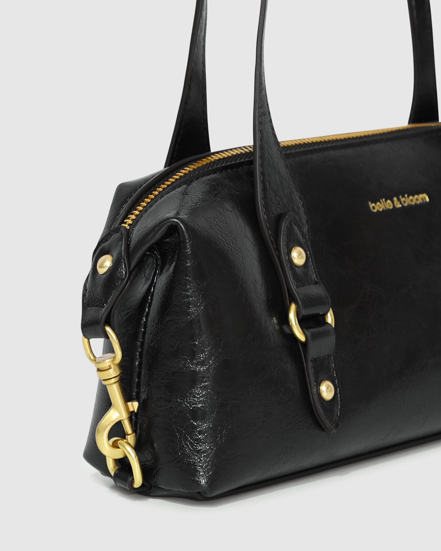 Tide Sling PU Bag - Black