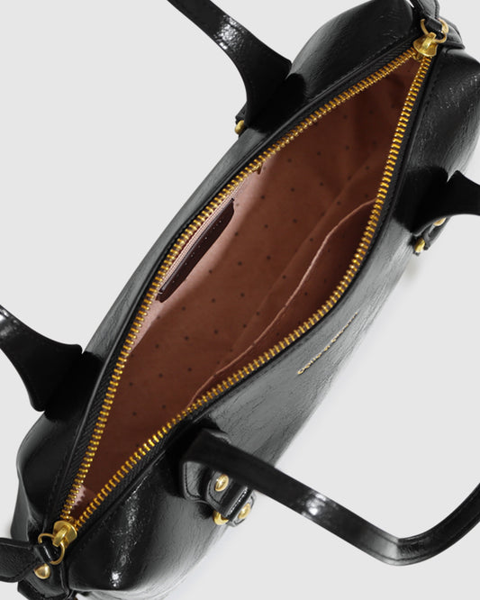 Tide Sling PU Bag - Black