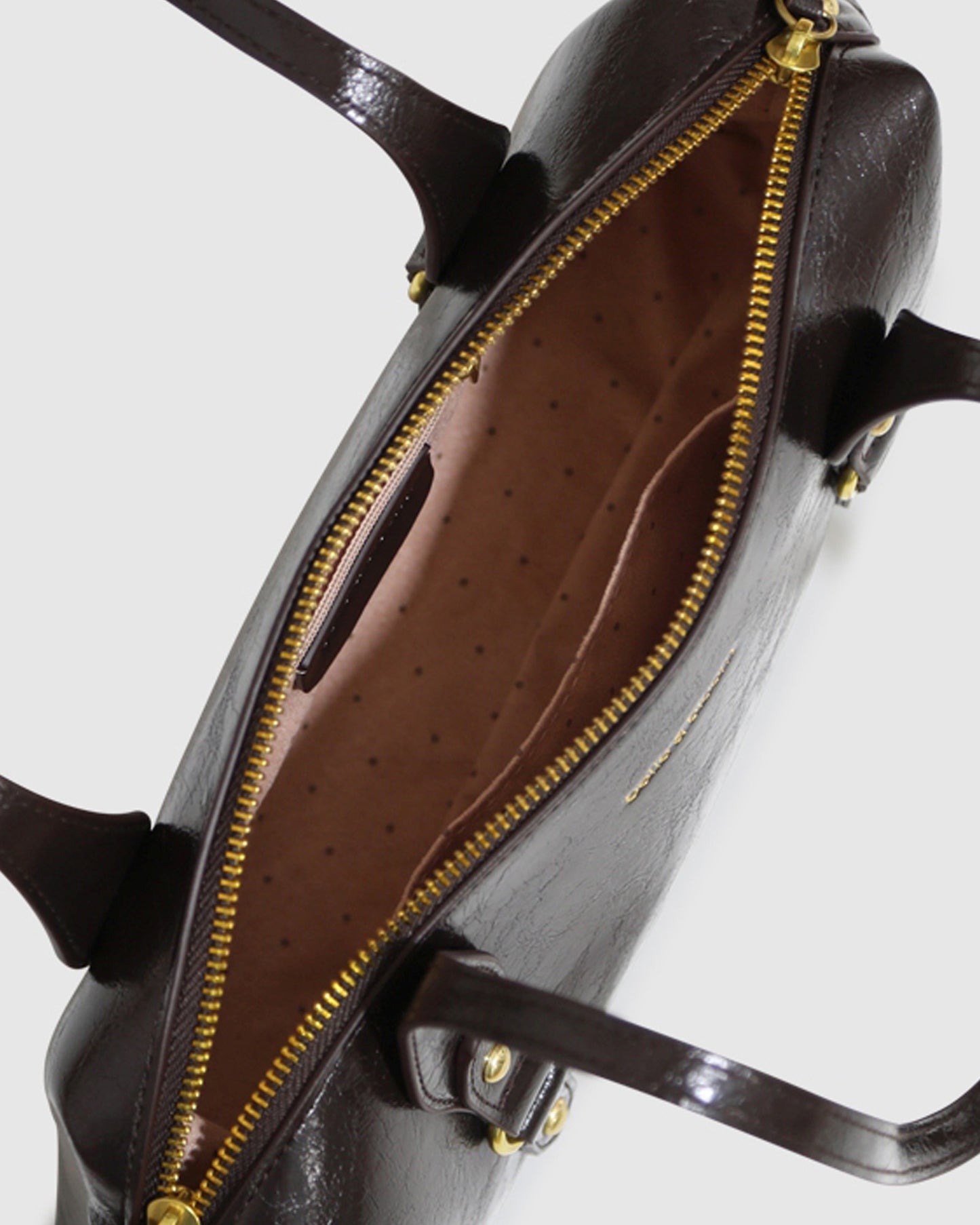 Tide Sling PU Bag - Chocolate