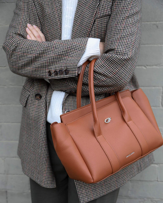 The Regent PU Bag - Tan