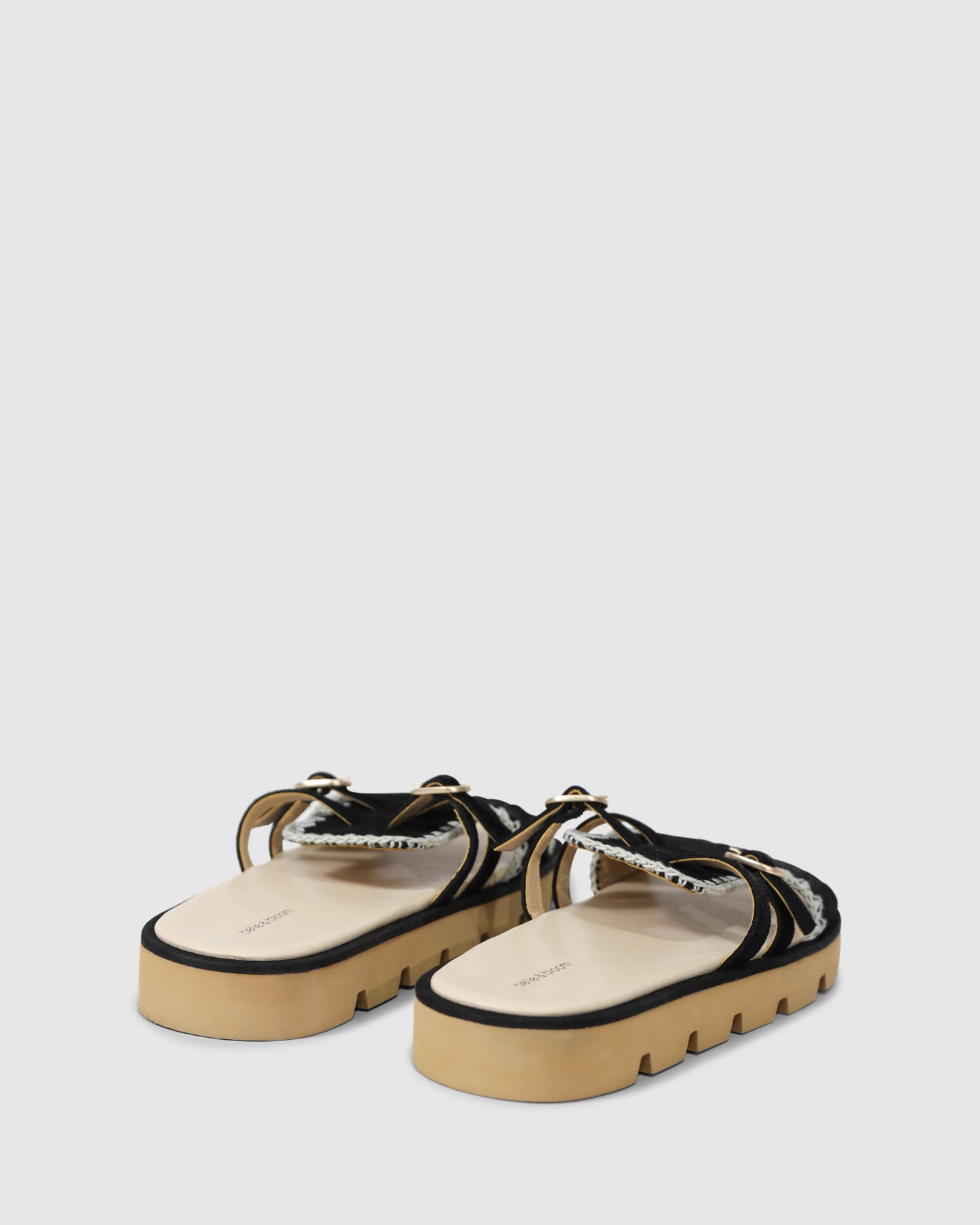 Unconditional Love Suede Slide - Black