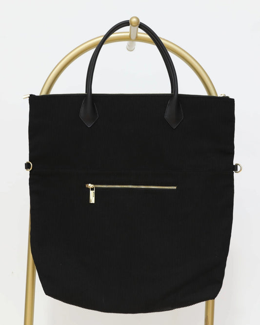 Large Capacity Shoulder Bag - Black