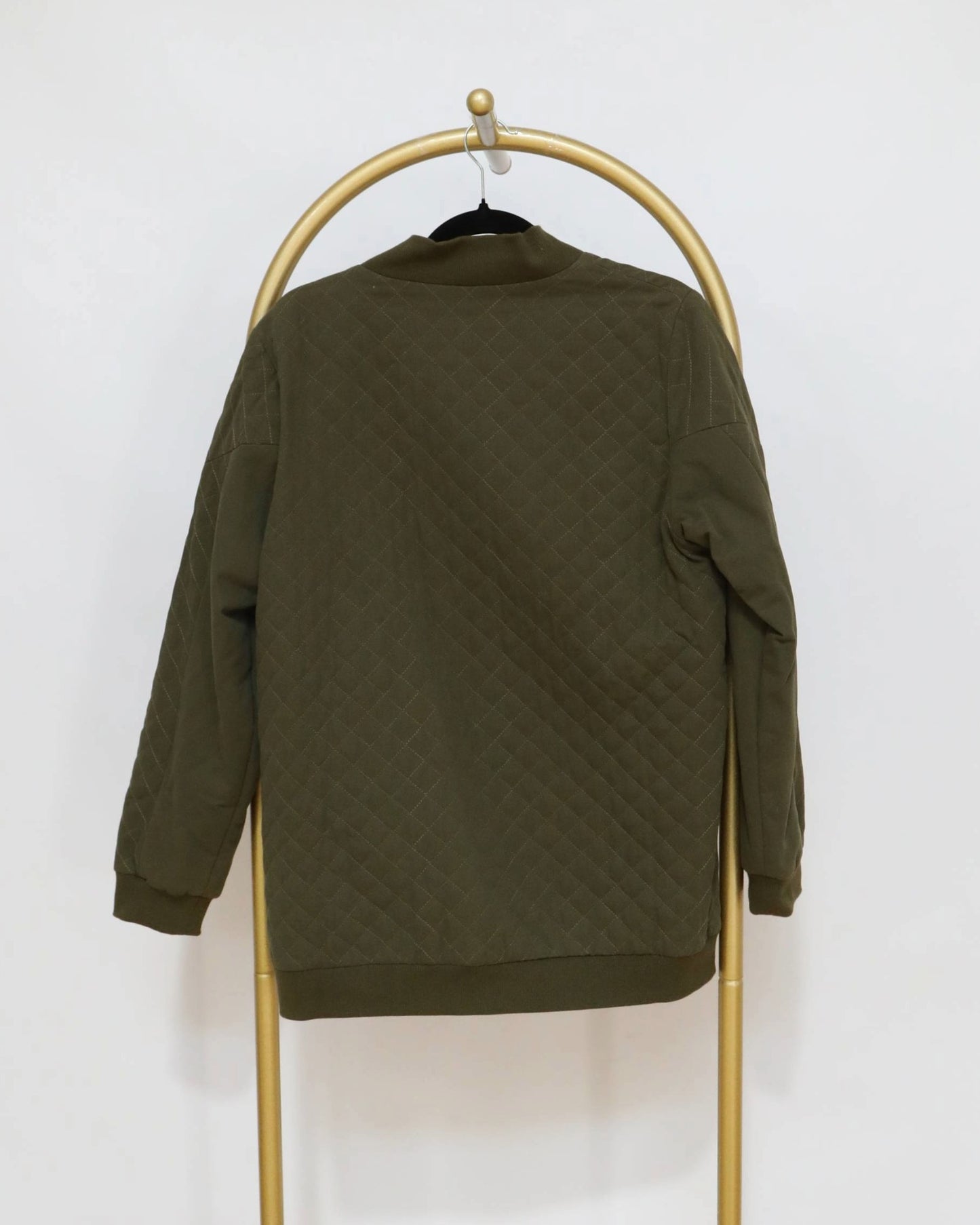 Quilted Jacket - Olive