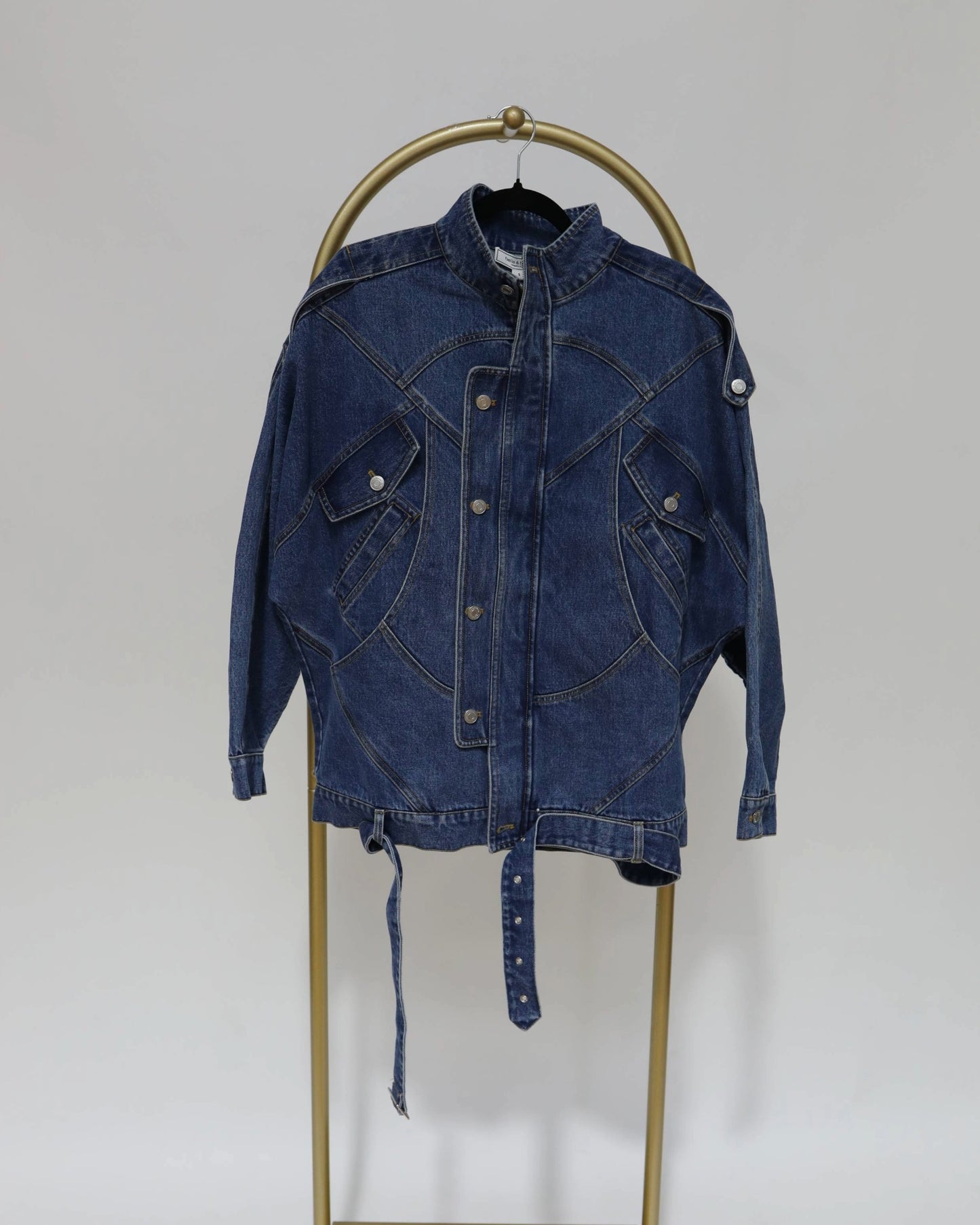Oversized Denim Jacket - Indigo