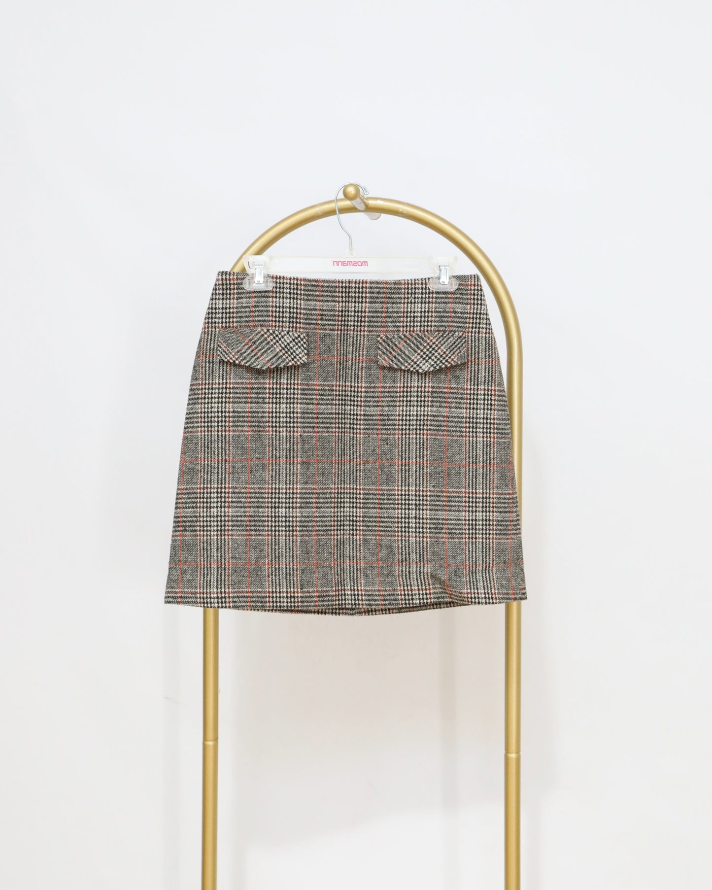 Check Mini Skirt - Multi